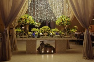 decoração amarela para casamento