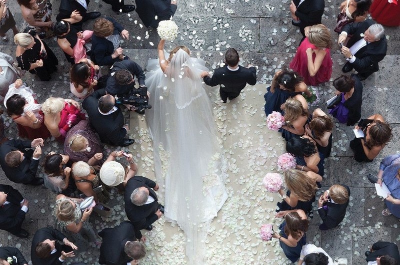 fotos drone igreja casamento