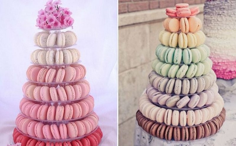 torre de doces com macarons festa debutante