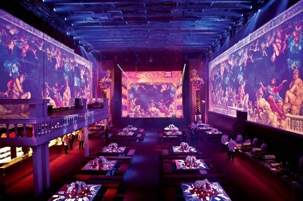 video mapping festa de debutante