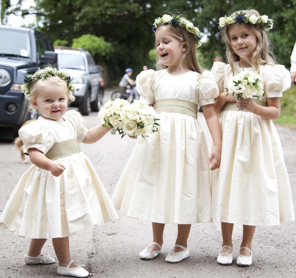 daminhas de honra casamento tendências